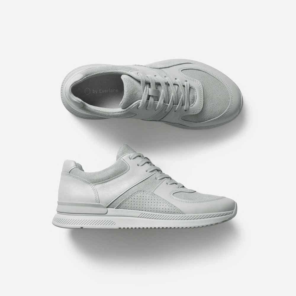Everlane Grey Suede Trainers